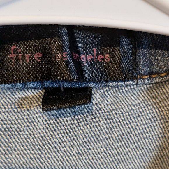 Jean Jacket Vest Excellent Condition Bin W - Picture 4 of 7